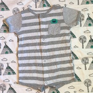 **SOLD** Carters Peekaboo Pocket Monster Romper